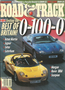 ROAD & TRACK 1999 SEPT - 0-100-0, HOT FORDS, TRD